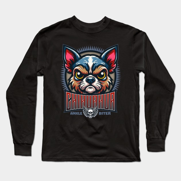 Chihuahua Long Sleeve T-Shirt by Garment Monkey Co.